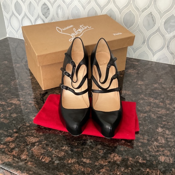 Christian Louboutin Lillian 120 Nappa, black, size 38.5. - Picture 4 of 15